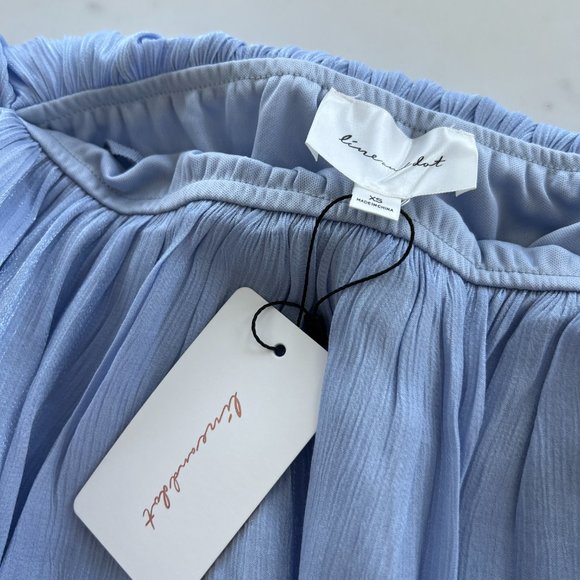 NWT Line & Dot Audrey Off The Shoulder Blouse - Picture 4 of 4